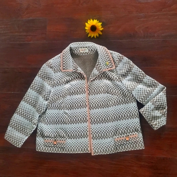 Vintage AMY ADAMS KNIT BLAZER - Picture 5 of 10